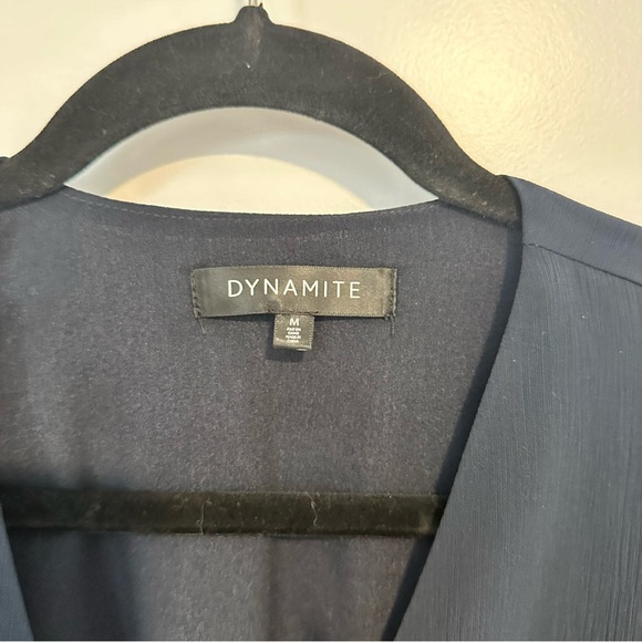 Dynamite long sleeve navy blue dress size medium - Picture 6 of 6